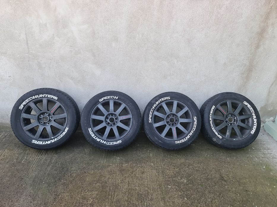Vând jante 16 aliaj negre sportive 5x112,se potrivesc pe Skoda, Volksw