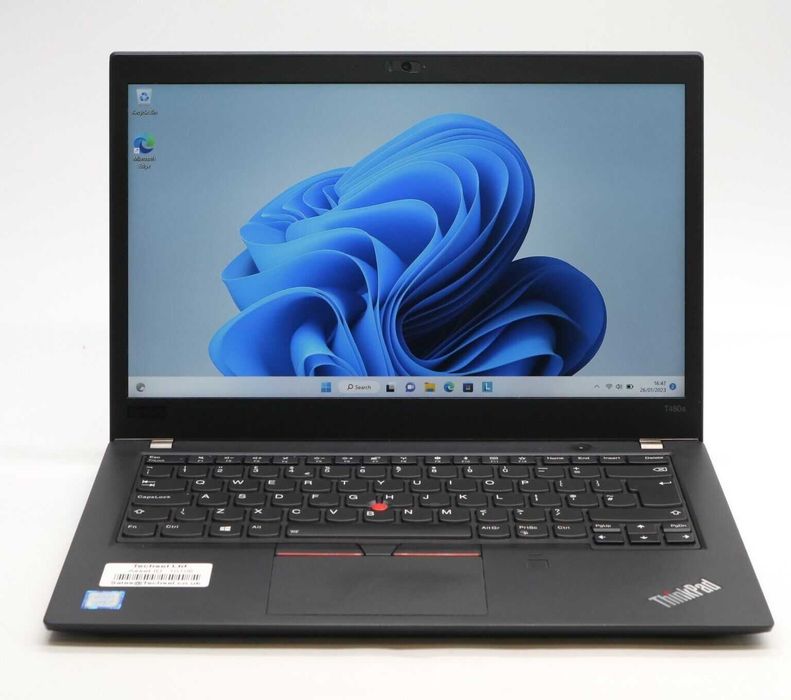 Лаптоп Lenovo T480S I7-8650U 16GB 512GB SSD ТЪЧСКРИЙН WINDOWS 10 / 11