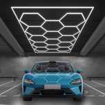 Panou LED Hexagon, Pentru Barber Shop-uri, Garaje, Showroom-uri