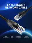 Cablu Ethernet Vention CAT6 cu conectori RJ45