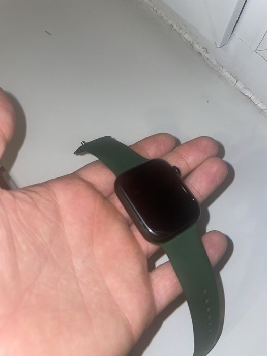 Эпл вотч 7 45мм зеленые