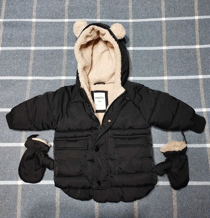 Бебешко зимно яке Sinsay 68см