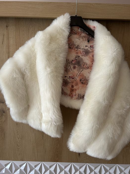 Кожено късо палто