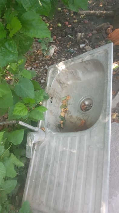 Кухонная раковина квадратная