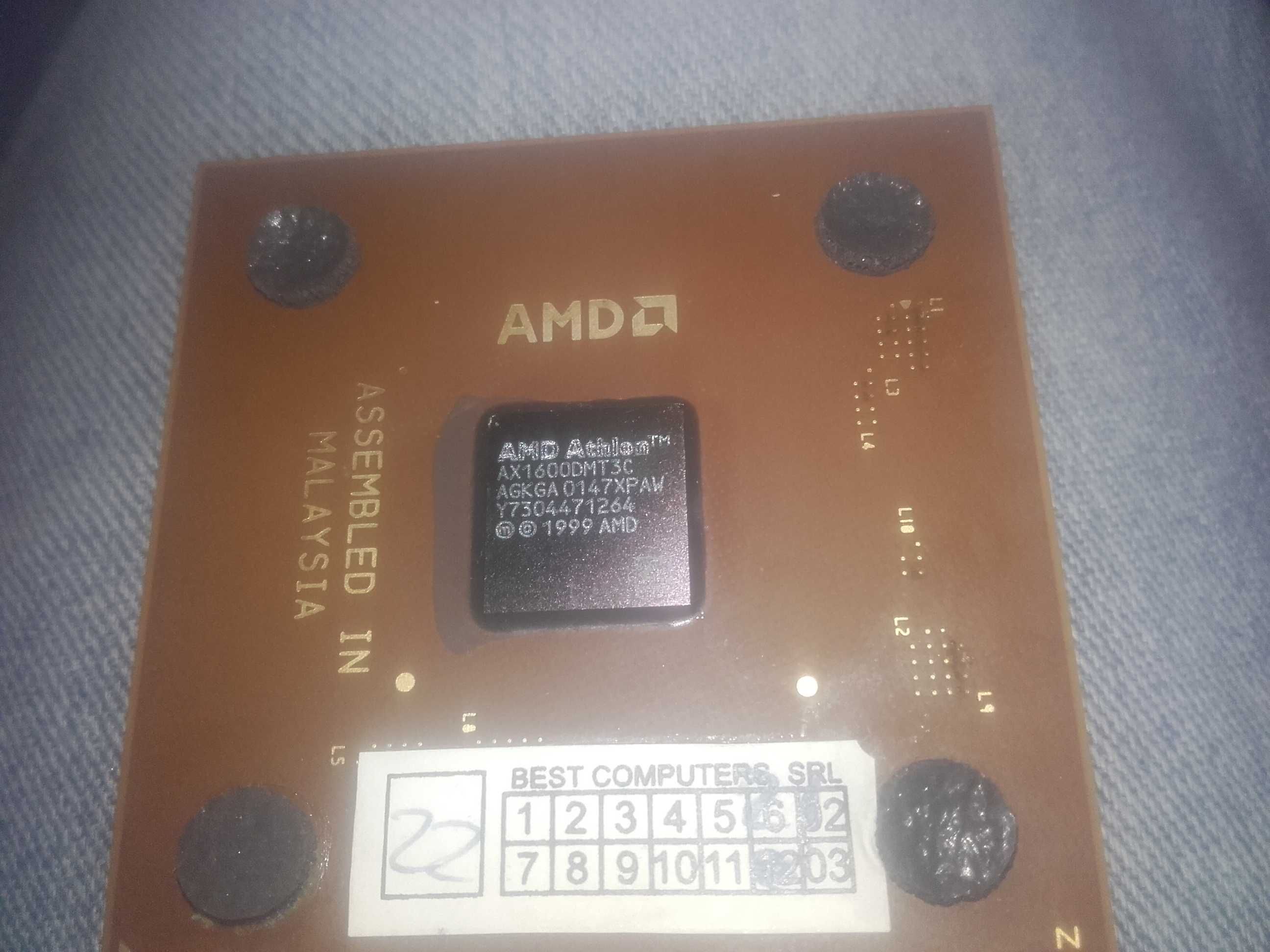 Procesor ceramic 1.6Ghz AMD Athlon (AX1600DMT3C) socket A 462