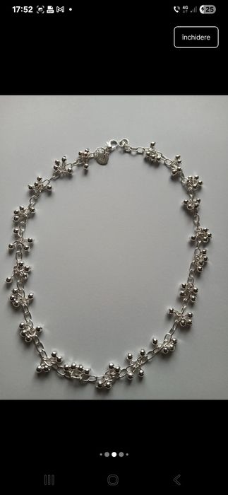 Vand colier de Damă Argint 925