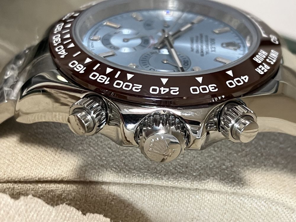 Намаление ! Rolex Daytona Platinum Ice Blue