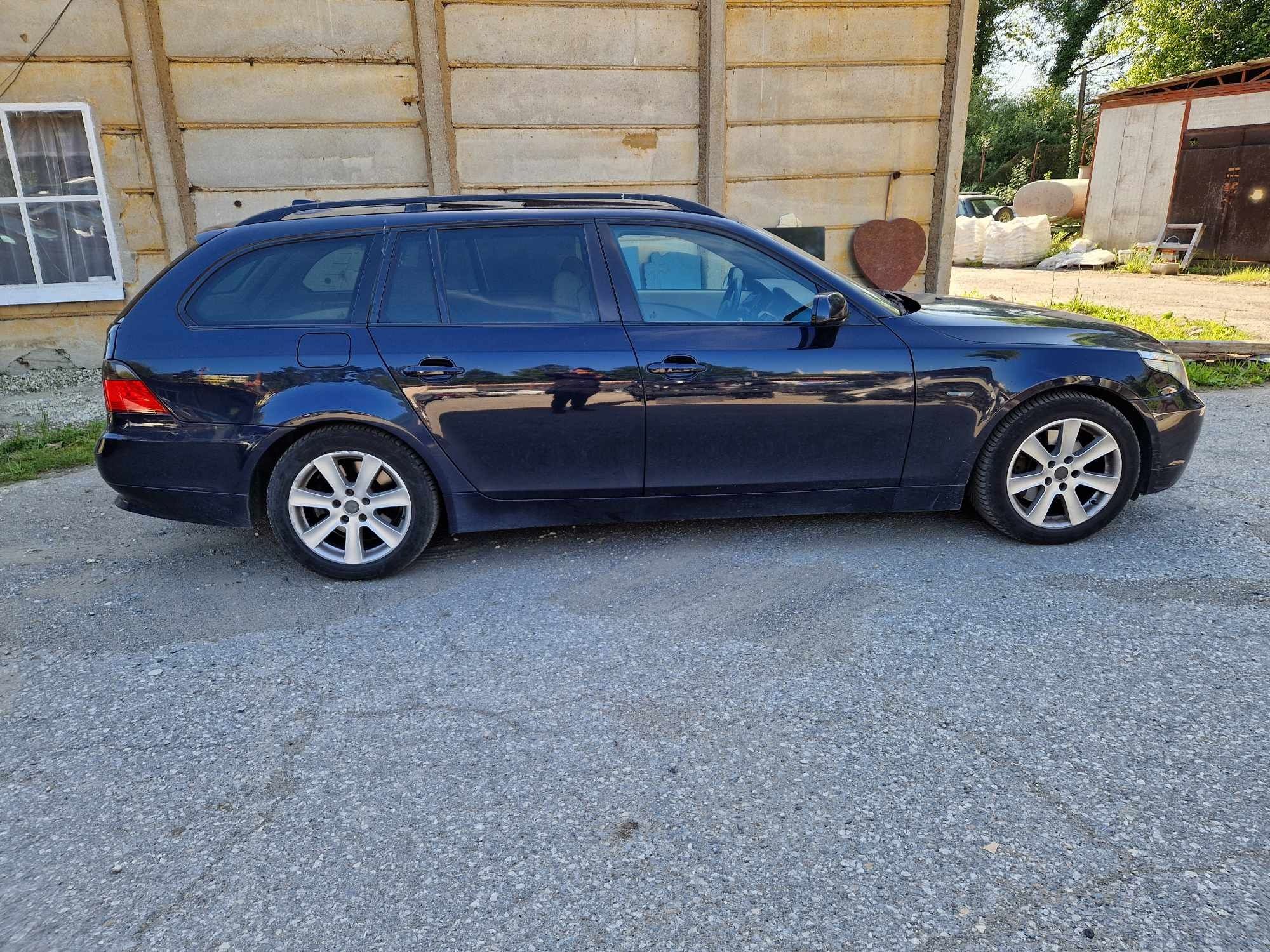 BMW E61 530XD 231кс Logic7 теглич панорама дистроник ръчка  НА ЧАСТИ!
