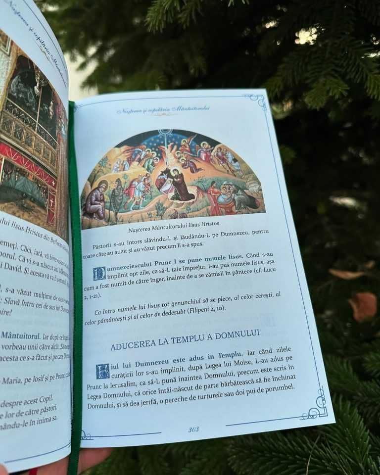 Mica Biblie legată în piele naturală
