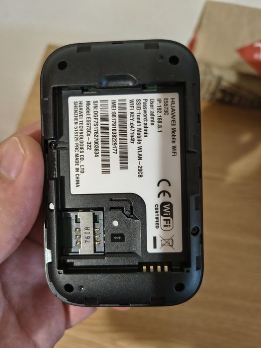 Router modem 1&1 Huawei Sim 4G+ cu hotspot wifi