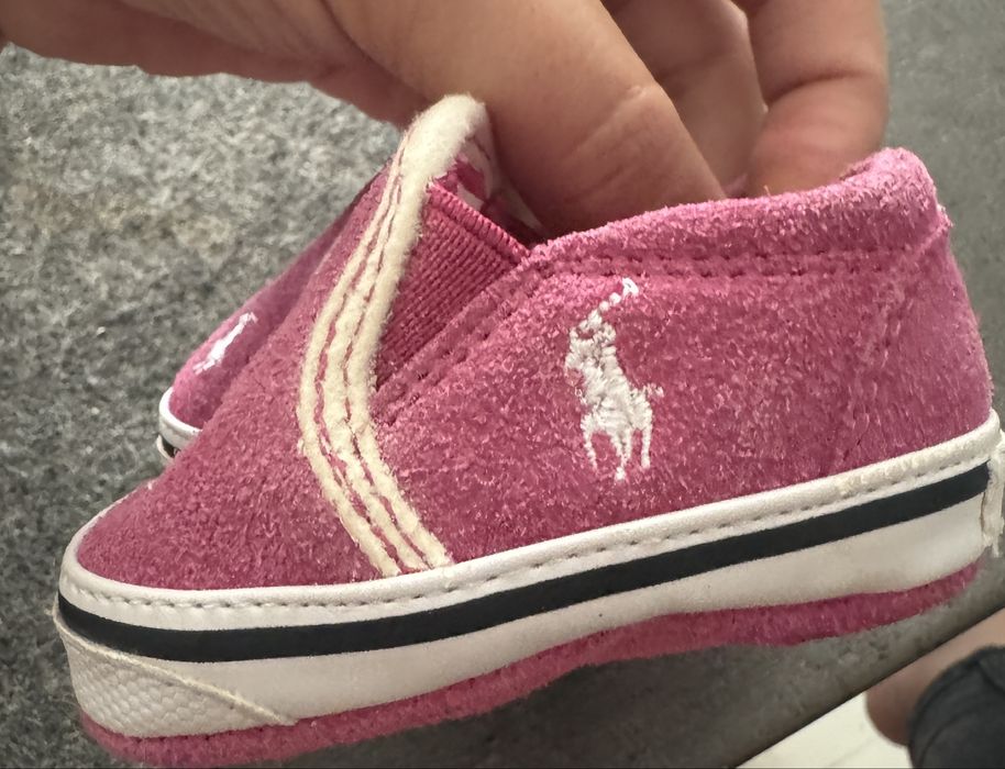 Incaltaminte bebelusi nou nascut originali Polo Ralph Lauren nr 16
