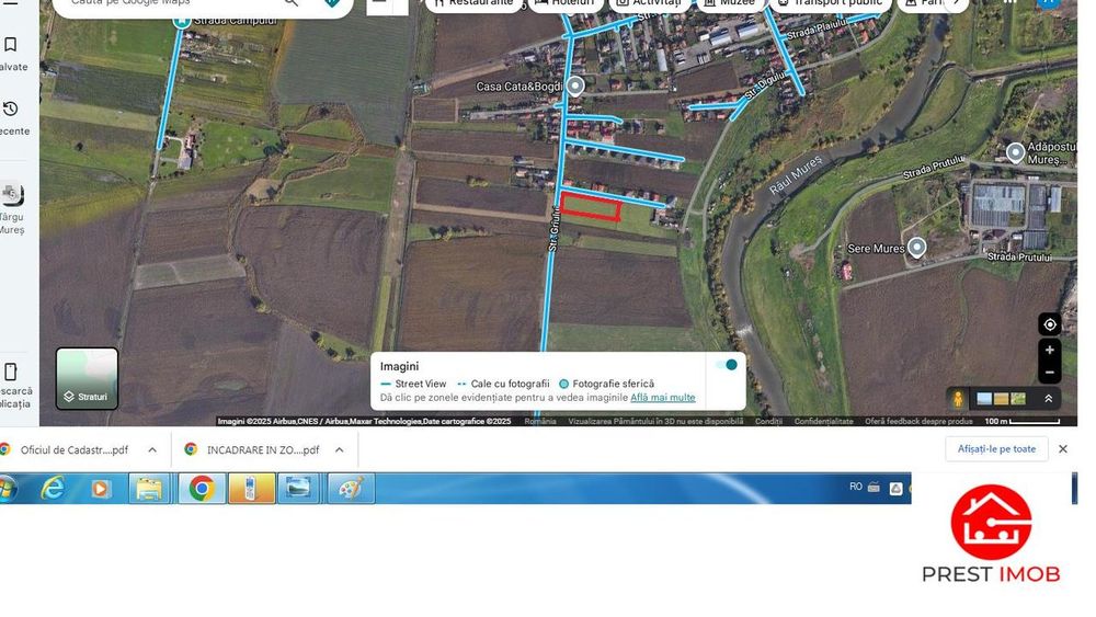 Teren intravilan 39 arii, posibil 7 parcele, strada graului, Nazna