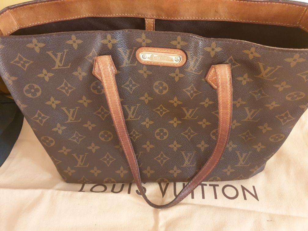 Louis Vuitton Wilshire Medium piele,  ORIGINALA