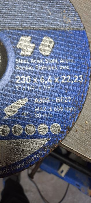 Disc slefuire metal 2buc