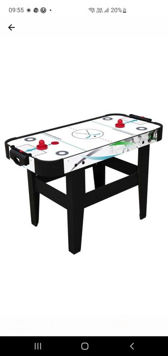 Masa cu suport Air Hockey, Multicolor