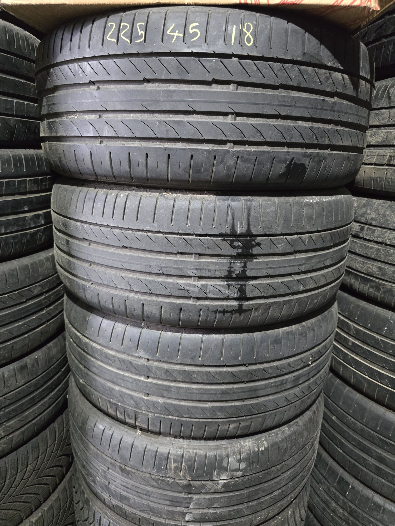 225 45 18 / 225/45/18 Continental, set 4 buc