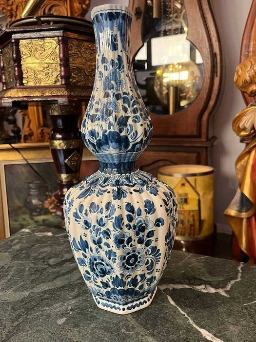 Vază Delft Blue – pictată manual, Olanda