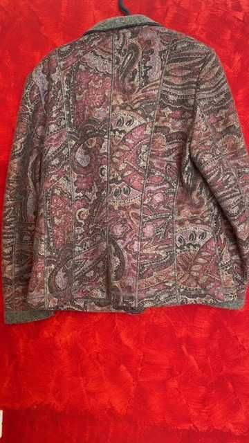 sacou colorat pentru toamna marime 44