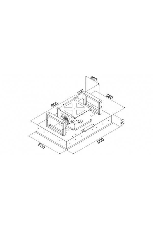 Аспиратор INVENTUM AKC9000RVS II код 1065