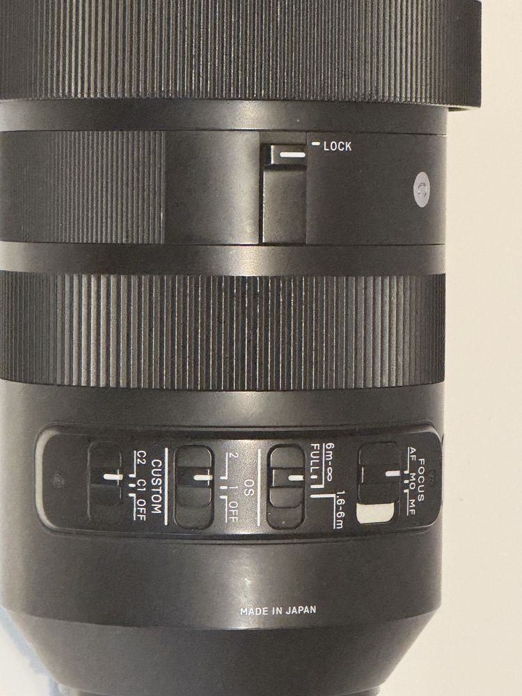 Sigma 100-400mm Obiectiv Foto DSLR F5-6.3 DG Montura Nikon FX