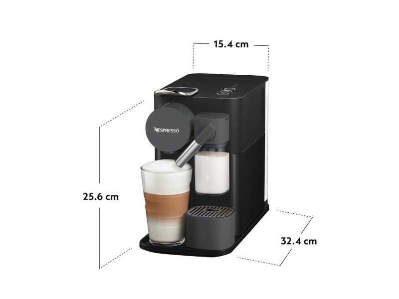 Кафемашина с Капсули De'Longhi Nespresso Lattissima One, Черна