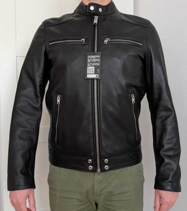 Geaca piele biker Diesel