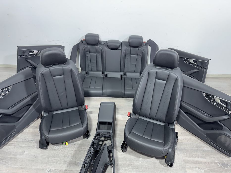 Interior Piele Audi A4 8W B9 Full Piele - vol Stanga Scaune Piele