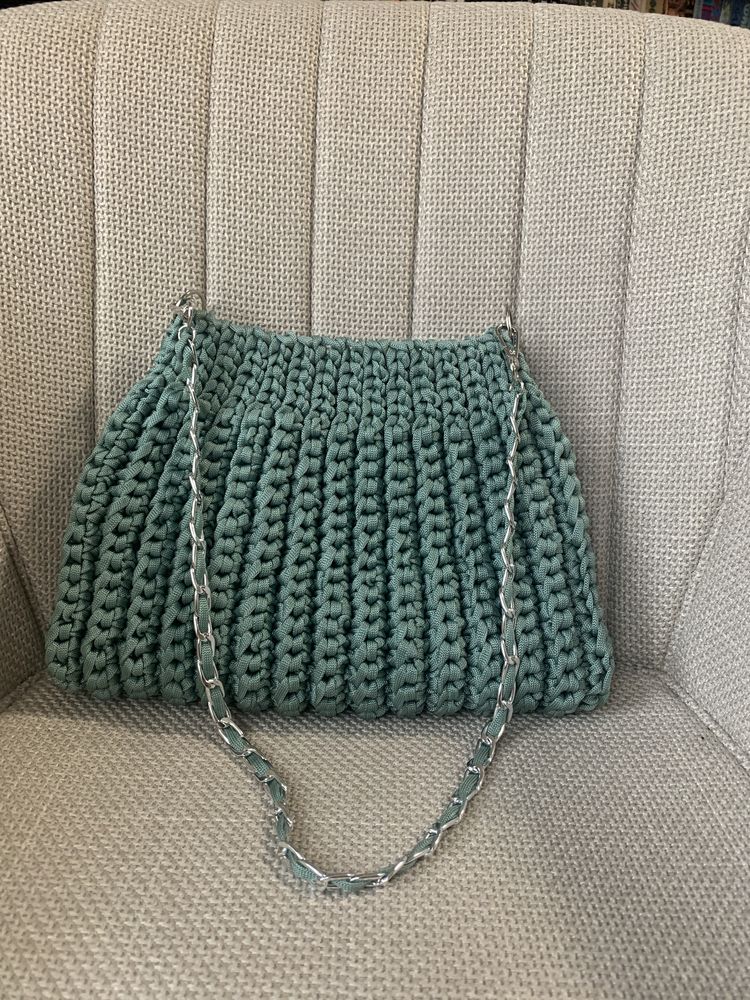Плетена чанта ръчна изработка
