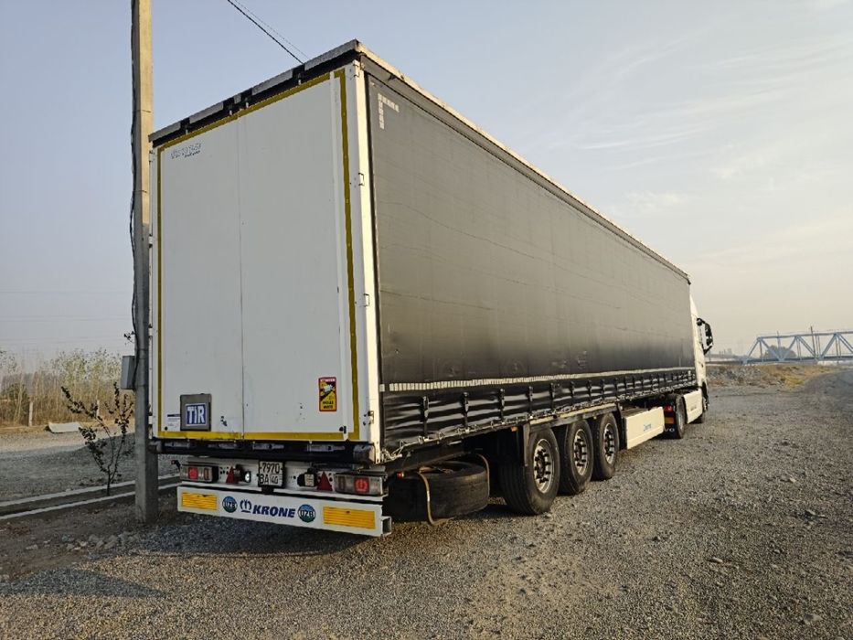 VOLVO FH500 EURO 6 + KRONE прицеп Сотилади