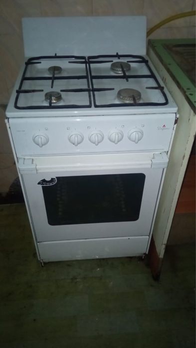 Газовая плита рабочая