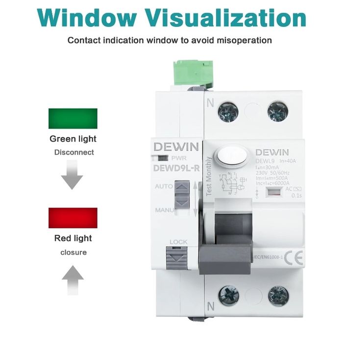 Прекъсвач, дефектнотокова защита