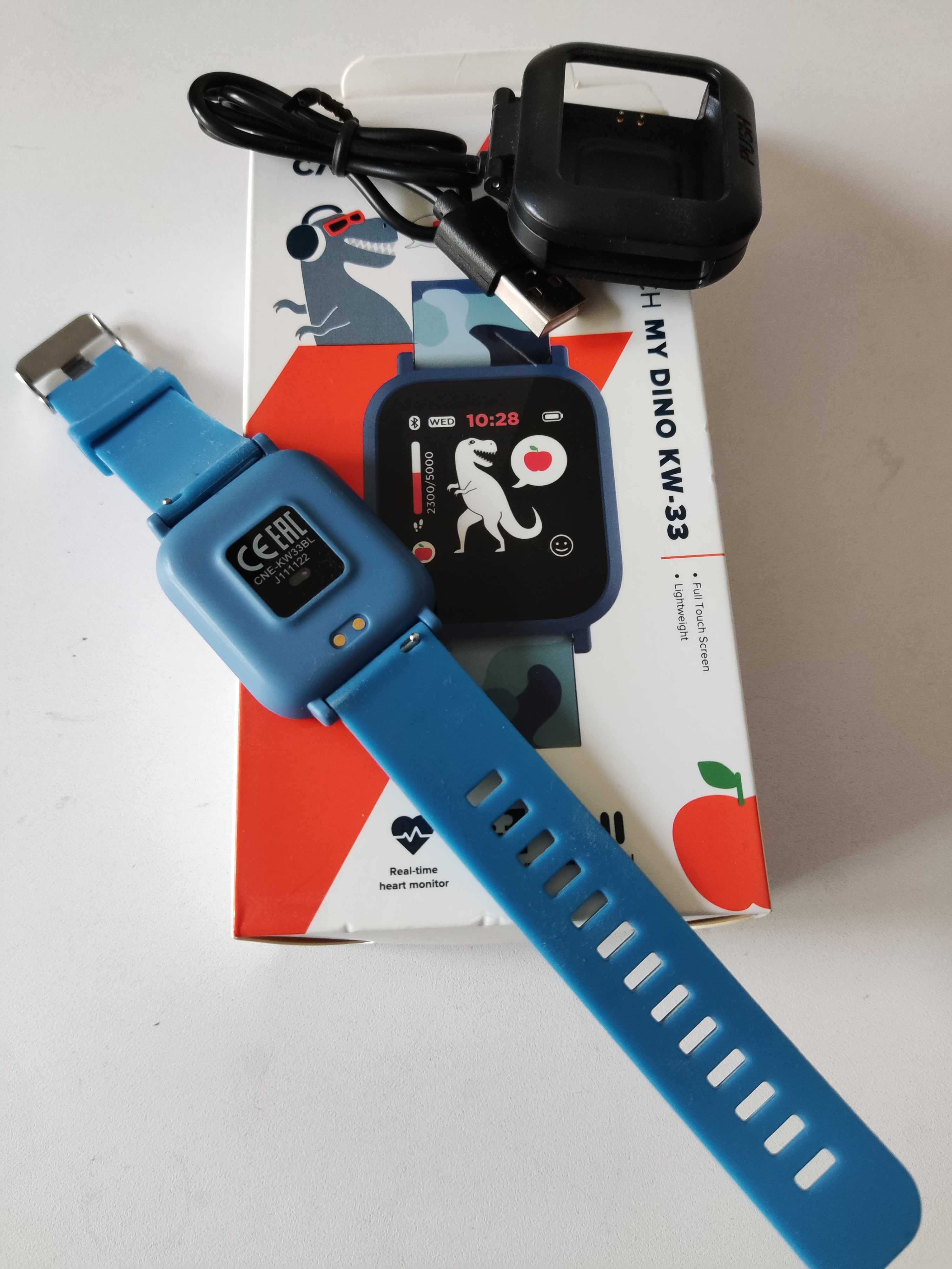 Смарт часовник CANYON Watch My DINO BLUE