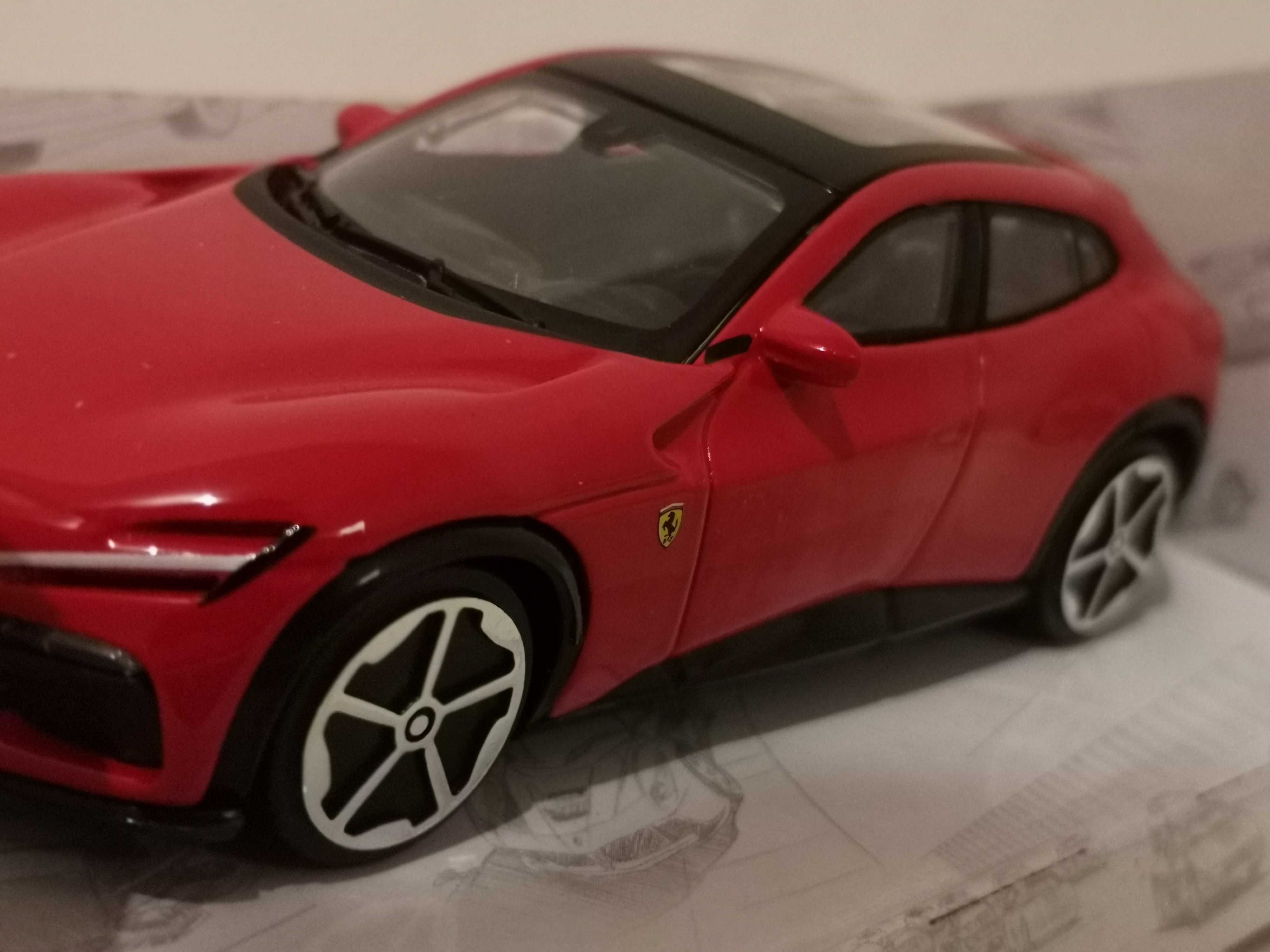 Продавам количка Bburago Race and Play 1/43 Ferrari Purosangue