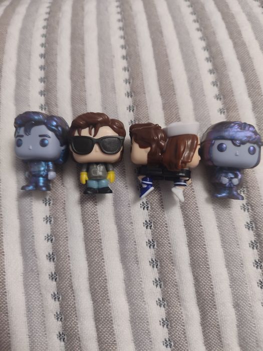 Фигурки осд Стив из изнанки, Стив обычный, Стив и Робин на ручку, Даст