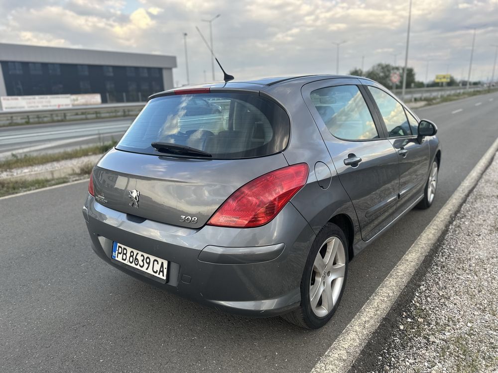Peugeot 308 1.6i 120кс , бензин/газ , 2010 г.