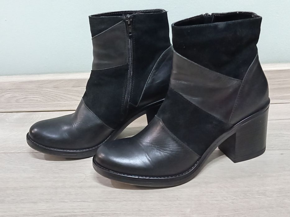 Женски зимни черни боти!