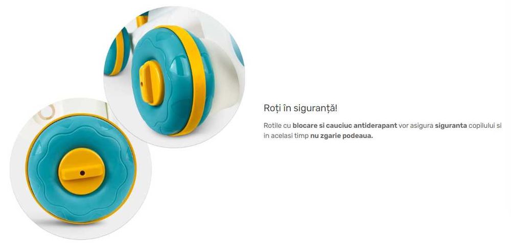 Antemergator Interactiv 4 Moduri "Likesmart Scooter Stroller"