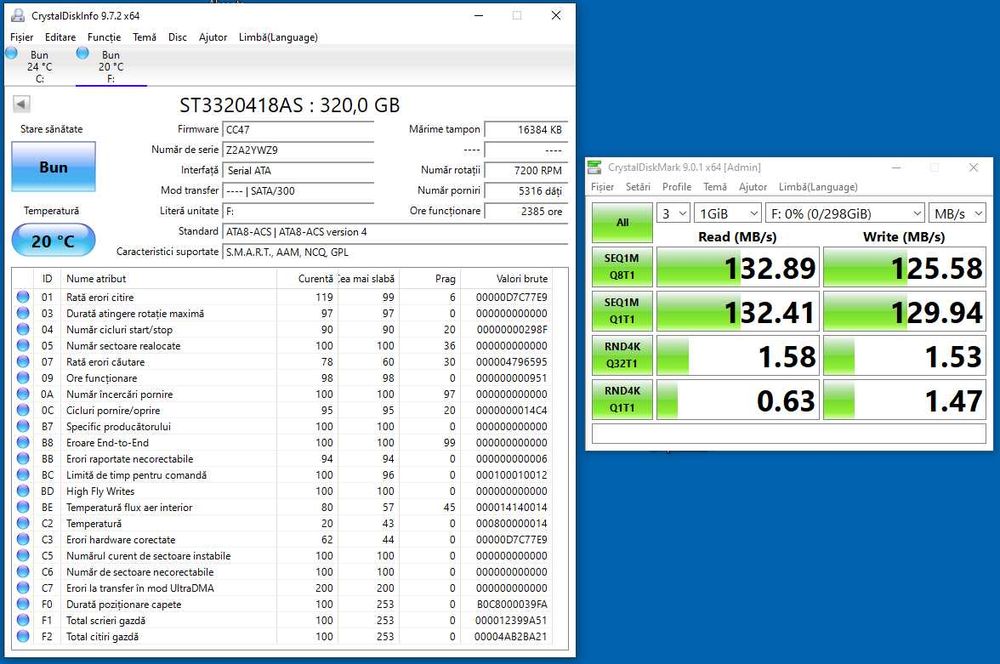 Hard-disk PC SATA 320Gb