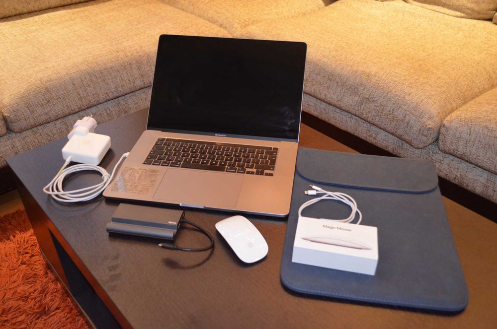 MacBook Pro 16-inch, i7 2,6GHz, 16GB RAM, 512GB SSD (2019)