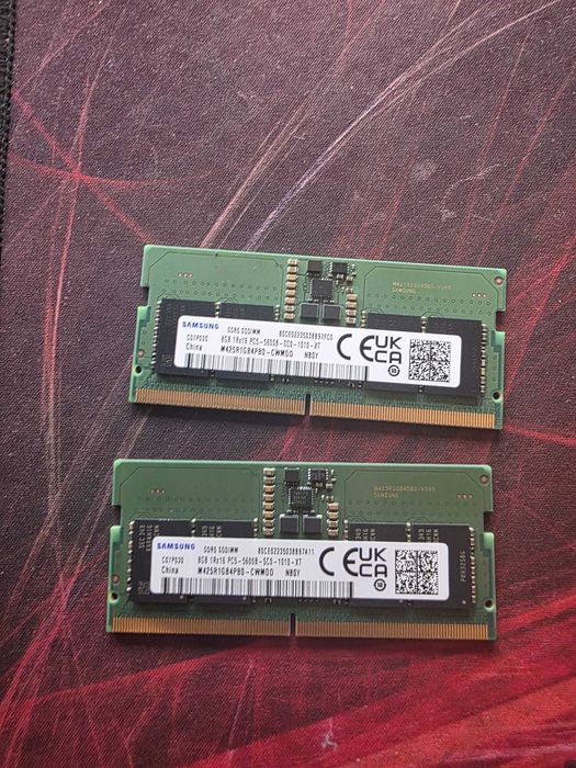Pachet memorie laptop 16 GB DDR5 (2 x 8GB ) sodimm DDR5, 5600 Mhz