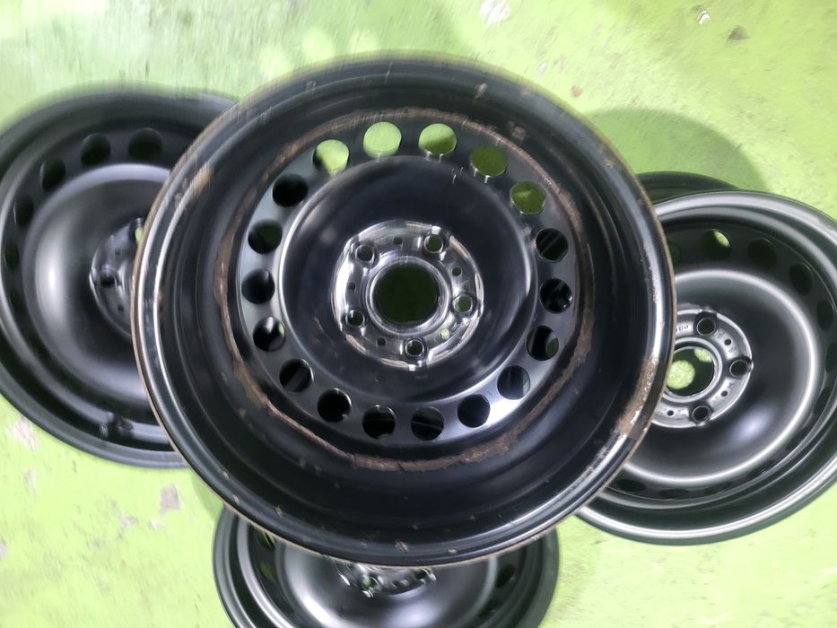 15 5x112 Vw Caddy Golf Touran метални джанти 5х112