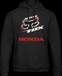 Hanorac unisex fan  HONDA MOTO fox racing fan idee cadou