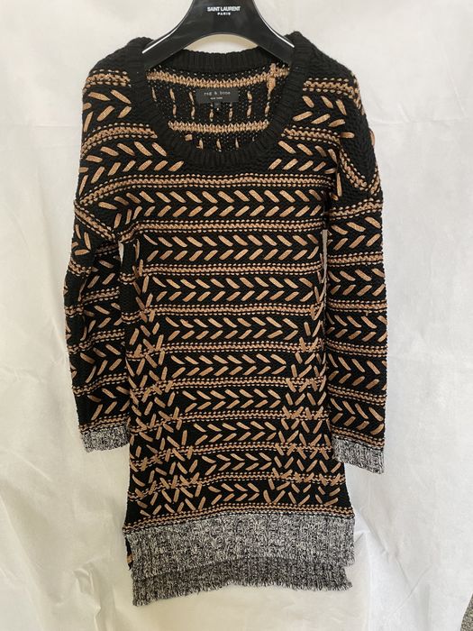 Rag & bone дълъг пуловер размер М