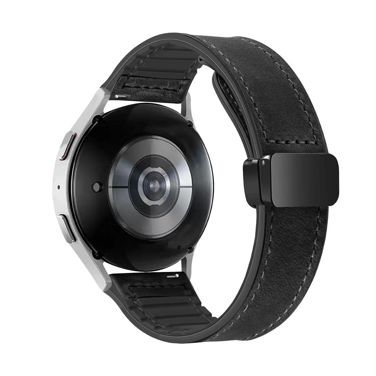 Кожена силиконова каишка за Huawei Watch/Samsung/Garmin/Xiaomi/Apple