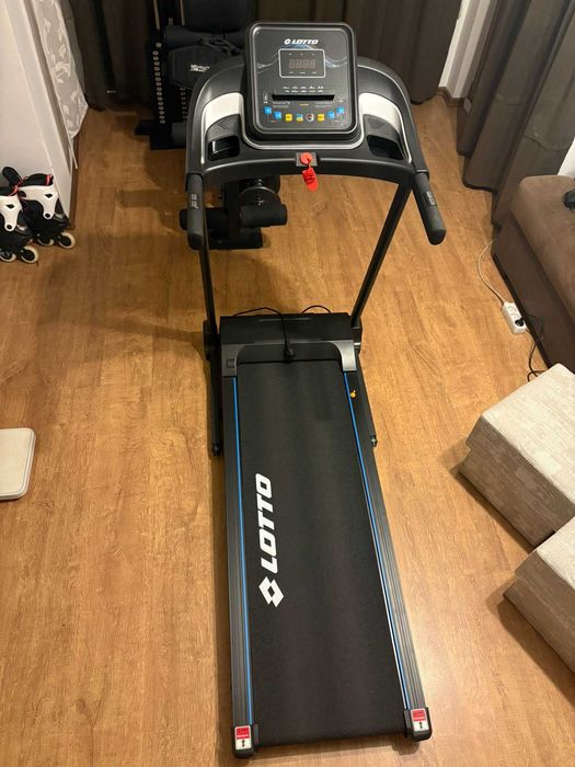 Smart Бягаща пътека Lotto AGILE Bluetooth, 10 км/ч, 1.5 HP, 15% наклон