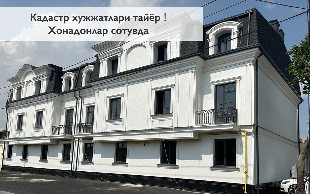 2 хона 47 кв.м + балкон Новостройка кадастр тайёр Файзабод махаласида