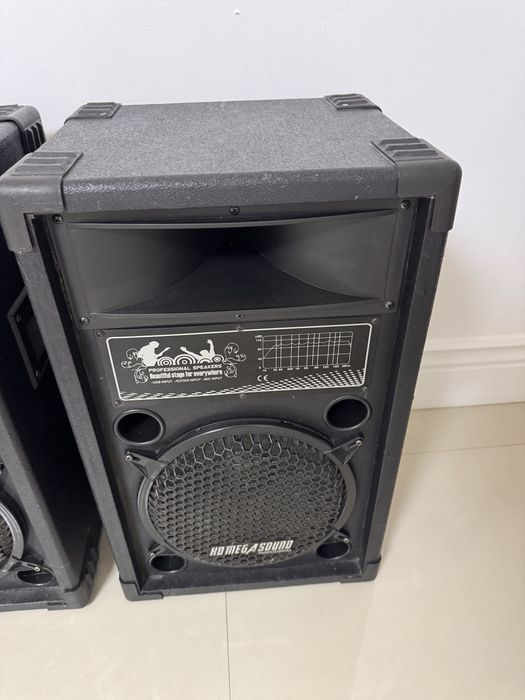 Set 2 Boxe Bluetooth HD Megasound 340W mp3