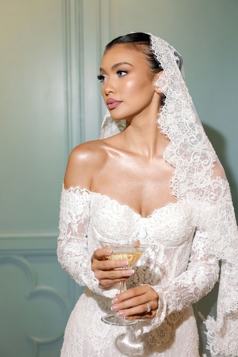 Rochie scurta de mireasa Royals