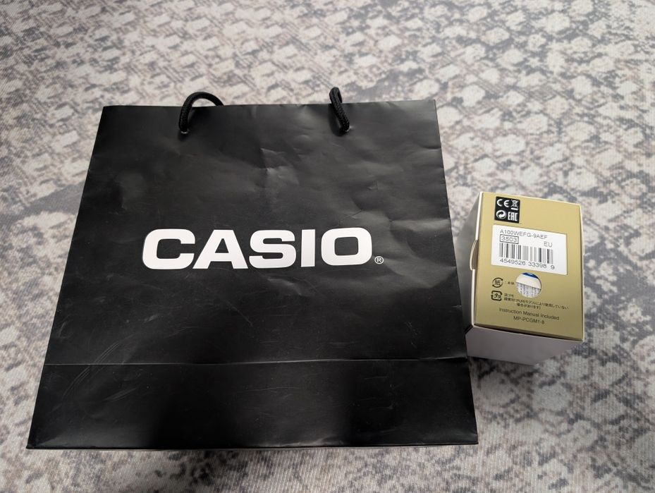 Casio A100WEFG-9AEF нов
