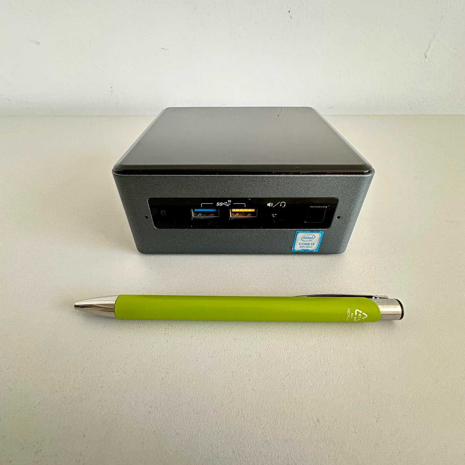 Мини компютър Intel NUC i3-8109U/8GB RAM/120GB SSD/Wifi 5/BT